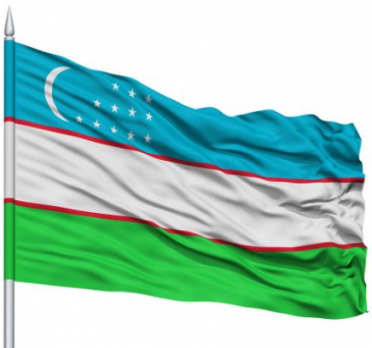 Флаг Узбекистана