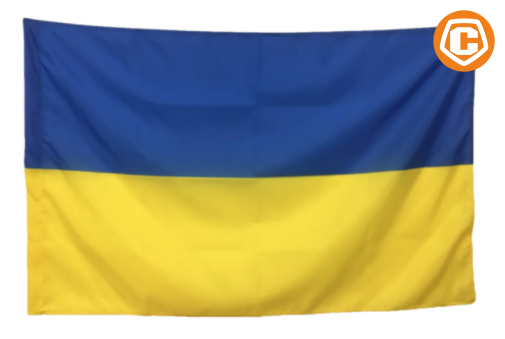 Флаг Украины 90х135 см
