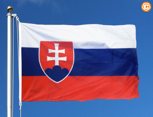 Флаг Словакии с карабинами