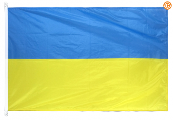 Флаг Украины с карабинами