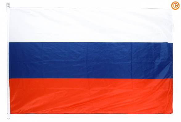 Флаг России с карабинами