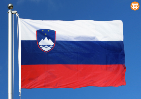 Флаг Словении с карабинами